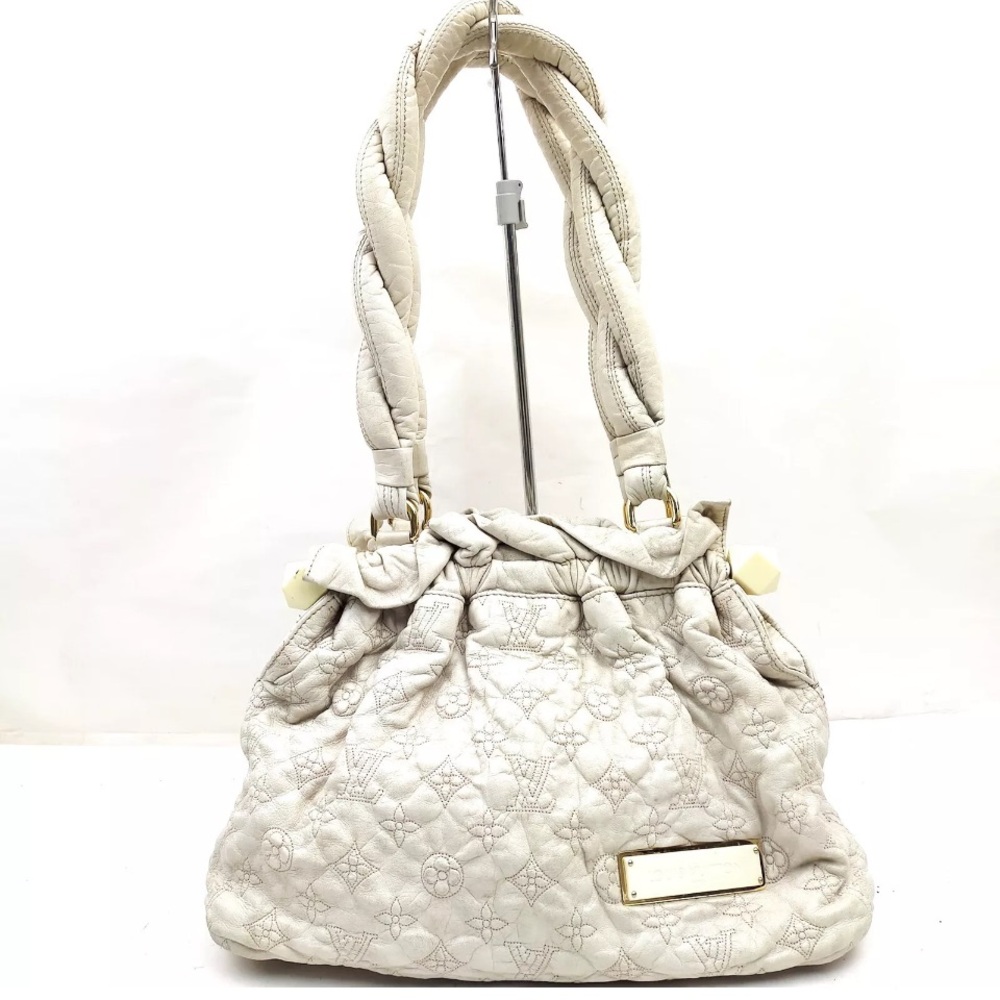 EUC LIM ED Louis Vuitton Cream/Ecru Monogram Olympe Stratus PM